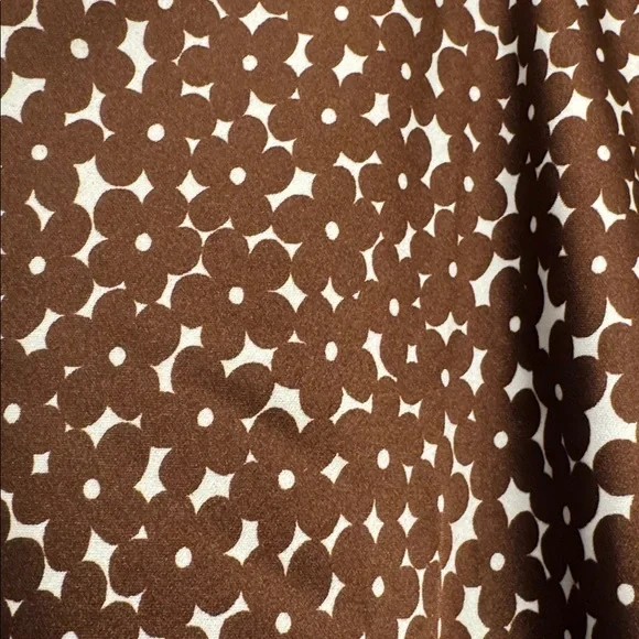 J. Crew Gwyneth Slip Skirt. Mocha Floral. Size XL. NWT - Picture 3 of 3